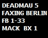 FAXING BERLIN DM5 BX2