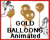 Gold Balloons Animated