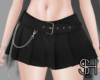 SH - Y2K Miniskirt Black