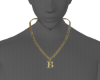 B Letter Male Chain