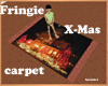 Fringie Christmas carpet