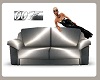 Silver 10person Couch