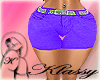(XXL)Purple Steel Shorts