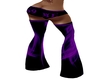 69 purple feather pants