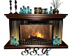 Lovely fireplace