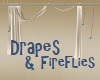 Tan Drape & Fireflies