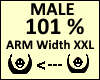Arm Scaler XXL 101% Male