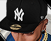 N.Y.FLIPPED FITTED-BLK