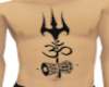 Shiva Trident Tattoo