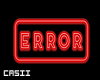 ○ Error | Neon Sign