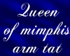 Queen of Memphis tat