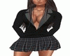 Skirt And Black Jacket