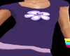 .D. Grape Flower T-Shirt
