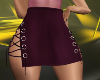 Sexy Mini Skirt  Plum