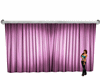 Pink Curtains - Animated