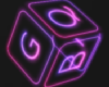 LQBTQ+ Anim Neon Cube