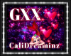 GXX Pink Garnet Heart *