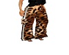 Leopard  Cargo Pants