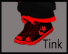 Red Black Converse 