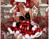 Plaid Ruffle Mini Dress