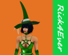 GREEN WITCHES HAT