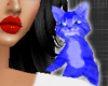 *-*Shoulder Kitten Blue
