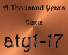 A Thousand Years Remix
