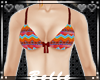 {B} Tribal Bikini Top