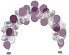 !K!Balloon Arch Purple