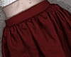 red 50s skirt