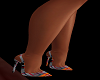 EL'S Grey Multi Heels