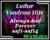 Luther V. - Always 4Ever