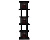 Black & Red candle stand