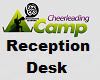 CheerCamp Reception Desk