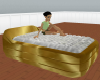 LB59s Gold Floating Bed