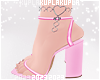 $K Pink Valentine Heels