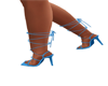 Cin* Sexy Blue Shoes