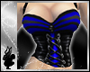 Decayed Corset - Blue
