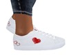 RED HEARTS SNEAKERS