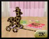 TK}Giraffe Toy & Books