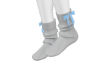 BLUE BOW SOCKS
