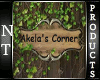 Akela's Corner Sign