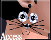 A. Kitty Black Earrings