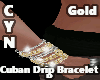 G Cuban Drip Bracelet R