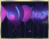 Neon New Year Balloons