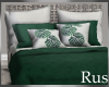Rus Leaf Wicker Bed