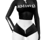 Black Bling Set