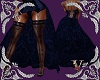 Gothic Skirt Lace Blue
