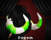 [P]Green WHT Horns