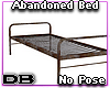 Abandoned Bed No Pose